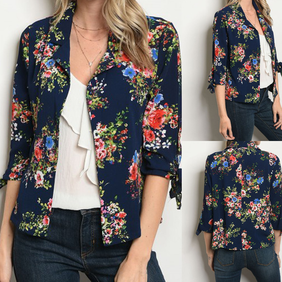 Jackets & Blazers - FLORAL JACKET @LAST ONE